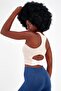 Slimfit Women's Crew Neck Coral Bra - 2