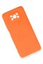 Xiaomi Pocophone X3 Compatible Case Nano Inside Velvet Silicone - Orange Zngzr - 3