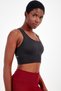 Slimfit Women's Crew Neck Black Bra - 3