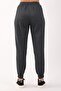 Comfort Women's Turn-Up Leg Black Trousers - 2
