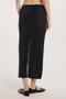 Women's Slim Fit Silvery Plain Black Skirt - 5