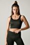 Slimfit Women's Crew Neck Khaki Bra