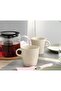 2 Pieces Cup Tea Cup Height 10 cm Ikea Set of 2 Stoneware Coffee Cups Volume 370 ml Cream Color - 3