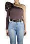 100% Genuine Leather, Nickel Buckle Dark Brown Women's Jeans, Sports Belt 4 Cm=an-byn-07 - 2