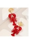 Crab and Mussel Shell Stylish Lightweight Women's Earrings - 5