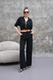 Women's Shirt Trousers Double Set - 4