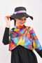 3 Pieces of Hijab Swimsuit with Pleat Detail on the Shoulder Full Covered Swimsuit Plus Size Burkini - 6