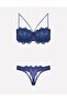 Padded Supported Lace Detailed Bra & Panty Set T91H.Cl.4R.5Nrt - 2