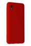 Samsung Galaxy A01 Core Case Nano Inside Velvet Silicone - Red Sptgl - 2