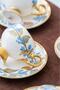 Orville Blue Set of 6 Porcelain Turkish Coffee Cups - 100 ml - 4