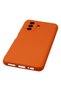 Huawei Nova Y70 Compatible Case Nano Inside Velvet Silicone - Orange Zngzr - 4