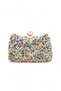 032 2514 Double Sided Colorful Stone Evening Bag Evening Bag
