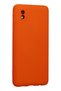 Samsung Galaxy A01 Core Case Nano Inside Velvet Silicone - Orange Sptgl - 2