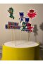 Pijamaskeliler Birthday Cake Decoration Birthday Ornament - 2