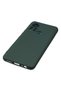 Infinix Hot 11S Case Nano Velvet Silicone Inside - Dark Green Zrnet - 4