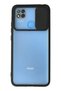 Xiaomi Redmi 9C Case Palm Frosted Camera Sliding Silicone - Black Zngzr
