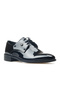 Men's Genuine Leather Classic Shoes 25Y 70K30 m Black Patent Leather - 4