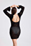 Women's Knitted Openwork Beach Dress - 3