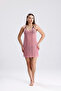 Slipping Strick Slipping Slipping Hole Pattern Summer Dress Beach Dress - 8