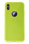 iPhone X Case First Silicone - Bright Yellow Zngzr