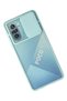 Xiaomi Poco F3 Case Palm Frosted Camera Sliding Silicone - Turquoise Zrnet - 2