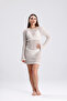 Women's Knitted Openwork Beach Dress - 5