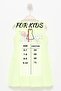 Patterned Girl Dress-Girls Clothing - 5