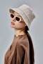 Double Layer Summer Fabric Bucket Hat, Men's and Women's Plain Fisherman Bucket Hat, Unisex Cream-Red - 9