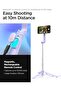 Kablosuz Bluetooth Selfie Çubuğu MagSafe Tripod/60 cm Uzatılabilir MagFit S571W Lavender - AMP07658 - 6