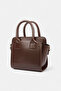 Luna Brown Women's Hand and Shoulder Bag - 2