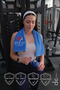 Embroidered Sports Towel Cotton, Anti-Bacterial, Sweat-Absorbent Fitness Plates Boxing Tennis Sports Towel