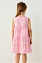 Girl's Dress with Bow Tie - 2