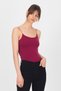 Claret Red Thin Strap Basic Undershirt 848 - 7