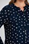 Women Viscos Fabric Mother Large Size Shirt Combed - 4