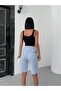 Women's Relaxed Fit Striped Pocket Shorts - 4