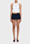 Slim Fit Halter Collar Logo Top Top Lb25Ssunlfutn - 2