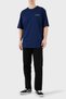 Logo Printed Oversize Fit Cotton Crew Neck t Shirt Men's t Shirt Lb25Ssunlmuot - 4