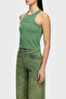 Slim Fit Halter Collar Logo Top Top Lb25Ssunlfutn - 2