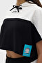Relaxed Fit Hooded Crop Sweat Sweat Lb24Sskisfuhd - 4