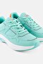 Women Lace Up Outdoor Shoes, Turquoise - 3