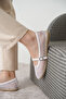 White Women's Mesh Non-Slip Sole Ballerinas Md1010-111-0006 - 2