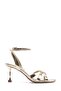 Vistralis Gold Women's Heeled Sandals