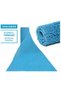 100X1500Cm Turquoise Curly Mats-Carpet Non-Slip Runner Lidia 14mm