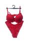 Women's Lacy and Padded Underwear Bra Panty Set - 3
