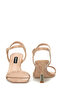 Fenorixis Cream Women's Heeled Sandals - 5