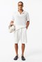 Polo Neck Knitwear Oversize T-Shirt Ecru - 2