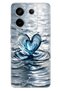 Redmi Note 13 Pro 5g / Poco X6 Case Colorful Flexible Silicone Themed Patterned Tpu Love Drop