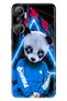 Case for Infinix Hot 20 (X6826C) Patterned Printed Flexible Silicone Cover Cool Panda