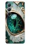 Realme C65 Case (Rmx3910) Compatible Colorful Printed Silicone Goddess Eye