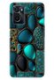 Oppo A76 Case Colorful Special Themed Patterned Silicone Tpu Stock Marble